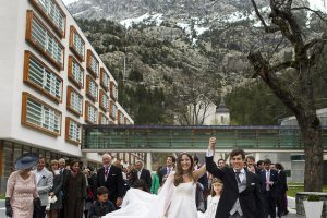 fotográfo de bodas en España y Zaragoza, fotografía de boda en el balneario de Panticosa en el Pirineo Aragonés