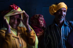 fotografía de la celebración del holi en la India por Pedro Etura