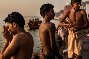 fotografía de la celebración del holi en la India por Pedro Etura
