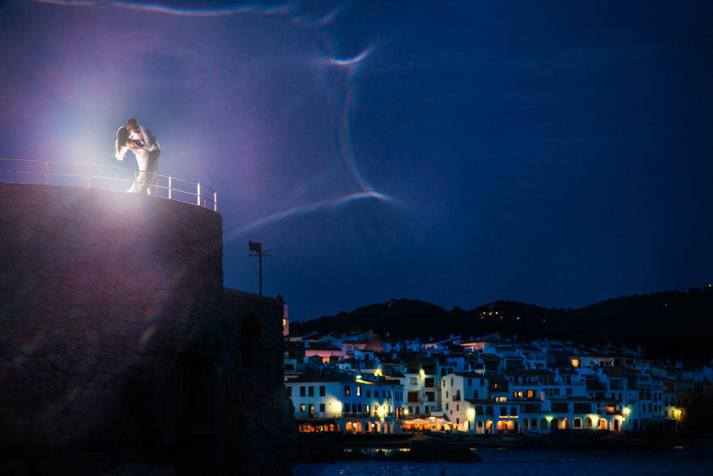 Postboda en el Mar Mediterráneo, Calella de Palafrugell, Cristina+Javier